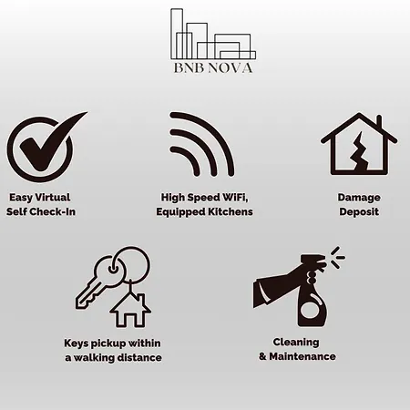 アパート Bnbnova - Lovely Saint Julian With Terrace Saint Julian's